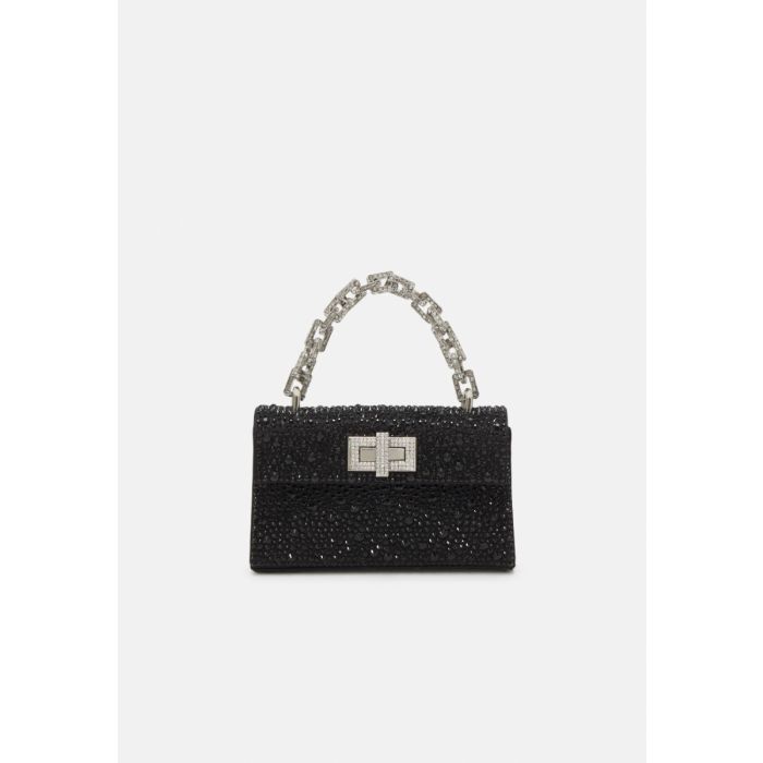 Gedebe Sophie Mini Satin Azure + Multisized Crystal Black