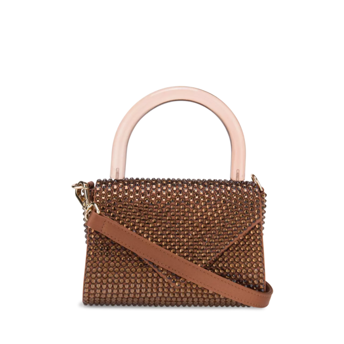 Gedebe Cookie Satin Choco + Crystal