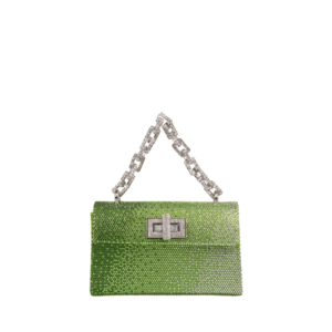 Gedebe Sophie Satin Agata + Crystal Degrade Emerald, Peridot, Light Rose