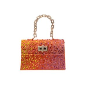 Gedebe Sophie Satin Mango + Crystal Degrade Rose, Sun, Citrine