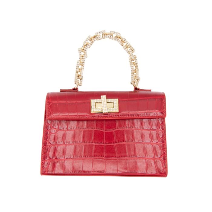 Gedebe Sophie Meduim Printed Cocco Red