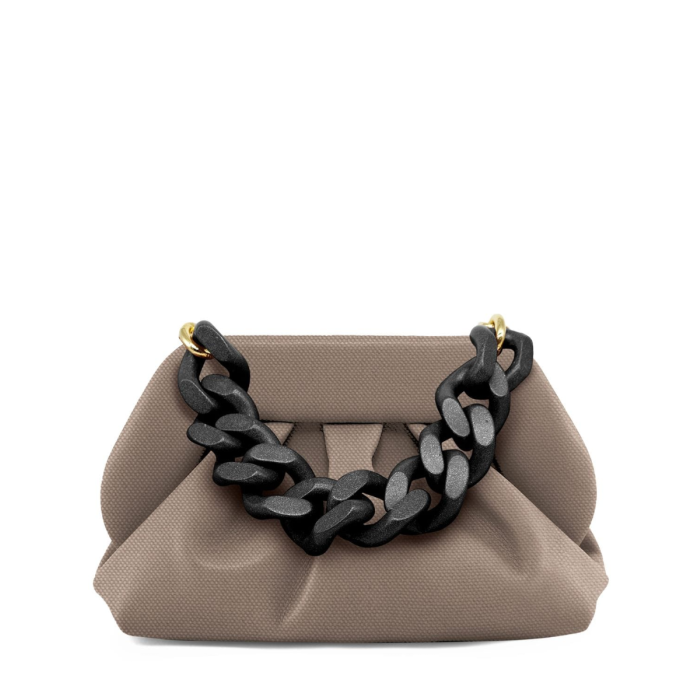 Themoire Tia Canvas Texture Mud One Size