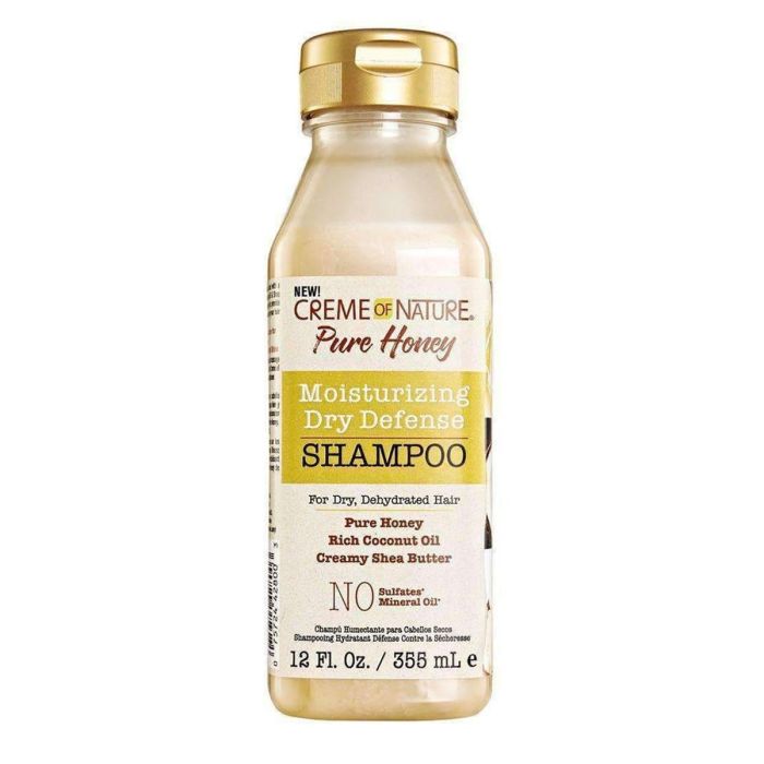 Creme of Nature Pure Honey Moisturizing Dry Defense Shampoo - 12 Oz