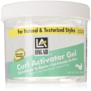 Long Aid Curl Activator Gel, Extra Dry Formula - 32 Oz