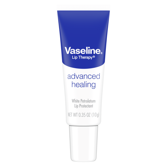 Vaseline Lip Therapy Lip Balm Tube Advanced Healing - 0.35 Oz