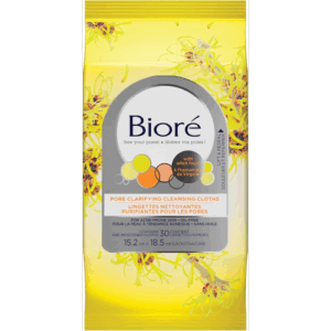 Biore Witch Hazel Pore Clarifying Cleansing Cloths