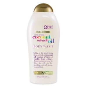 OGX Ultra Moisture Extra Creamy + Coconut Miracle Oil Body Wash - 19.5 Oz