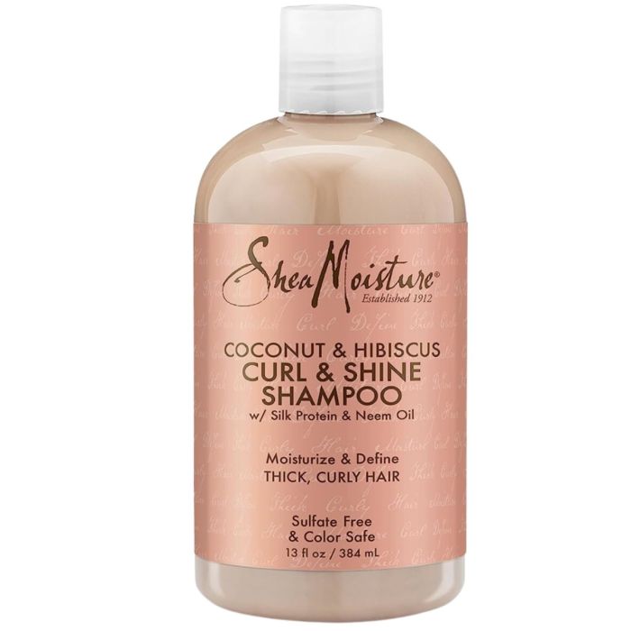 SheaMoisture Coconut & Hibiscus Curl and Shine Shampoo - 13 Oz