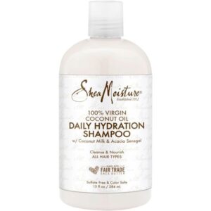 SheaMoisture 100% Virgin Coconut Oil Daily Hydration Shampoo - 13 Oz