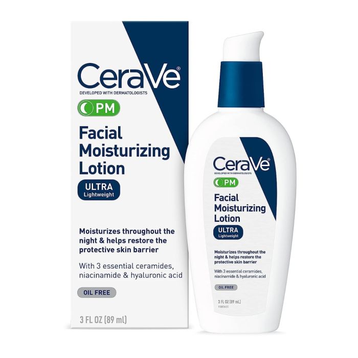 CeraVe PM Facial Moisturizing Lotion (USA) - 3 Oz