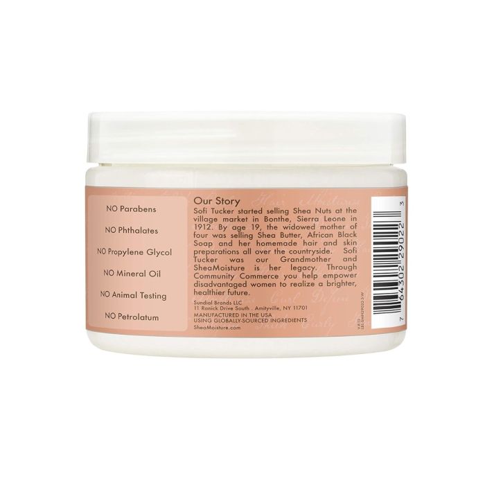 SheaMoisture Coconut & Hibiscus Curl Enhancing Smoothie - 12 Oz - Image 2