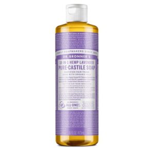 Dr. Bronner's Pure Castile Lavender Liquid Soap - 16 Oz