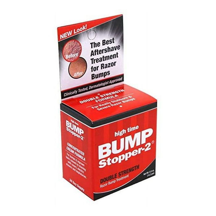 High Time Bump Stopper-2 Double Strength Razor Bump Treatment - 0.5 Oz
