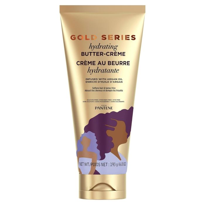 Pantene Gold Series Sulfate Free Hydrating Butter Cream - 6.8 Oz