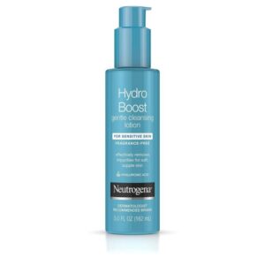 Neutrogena Hydro Boost Gentle Cleansing Lotion, Fragrace-Free - 5 Oz