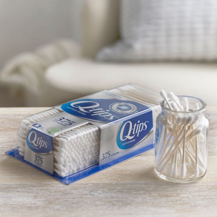 Q-tips Cotton Swabs Original 375 Count