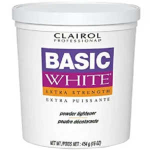 Clairol Professional Basic White Extra Strength Powder Lightener - 16 Oz