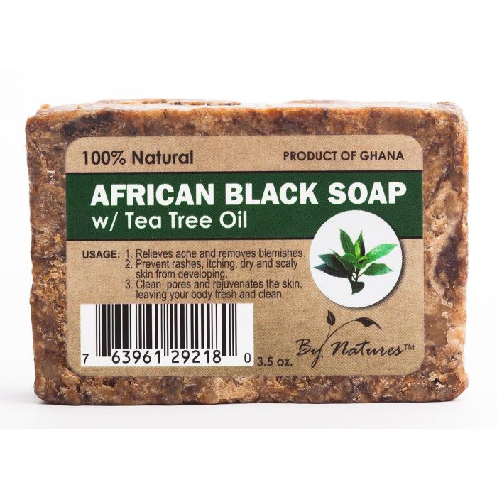 By Natures African Black Soap - 3.5 Oz