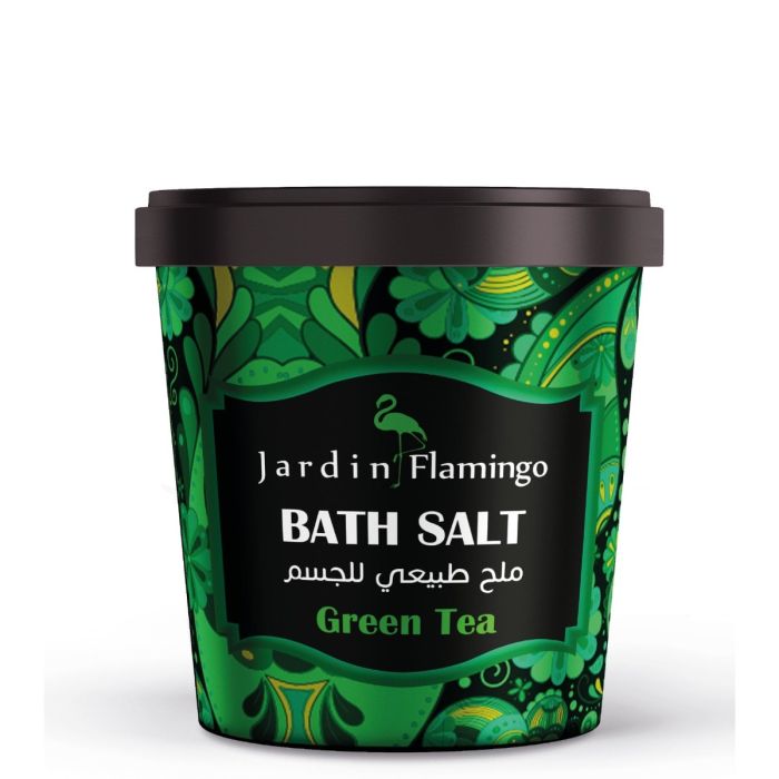 Jardin Flamingo Bath Salt, Green Tea