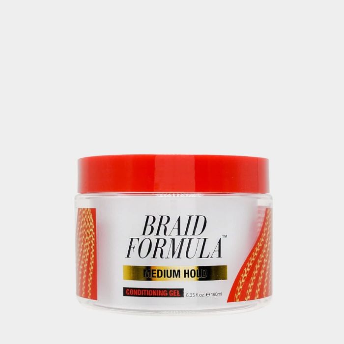 EBIN BRAID FORMULA CONDITIONING GEL ALOE VERA MEDIUM HOLD - 6.35 Oz