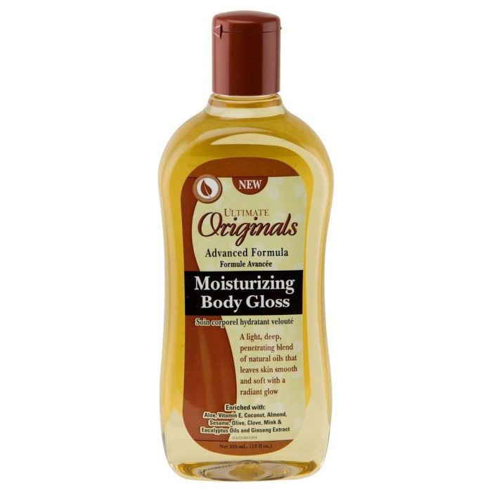 Africa's Best Ultimate Originals Moisturizing Body Gloss - 12 Oz