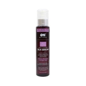 On Natural Anti Aging Heat Therapy Silk Serum, Cherry Blossom & Grape Seed - 4.5 Oz