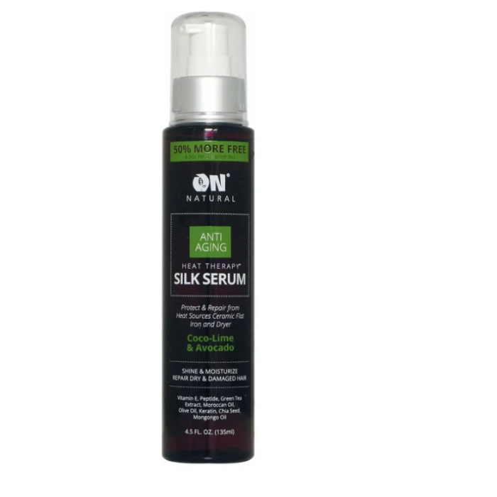 On Natural Anti Aging Heat Therapy Silk Serum- Coco-Lime & Avocado - 4.5 Oz