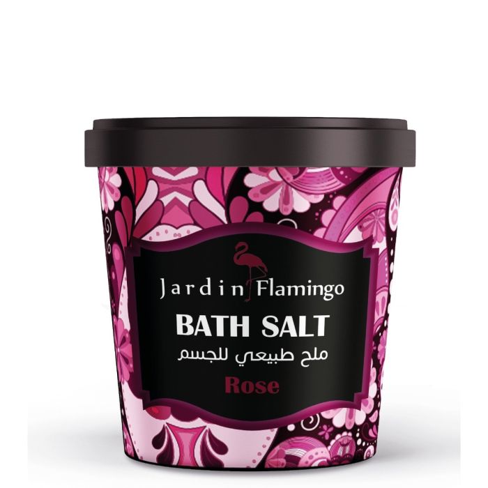 Jardin Flamingo Bath Salt, Rose