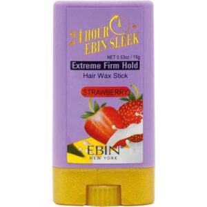 EBIN 24 HOUR EDGE TAMER SLEEK HAIR WAX STICK - 0.53 Oz