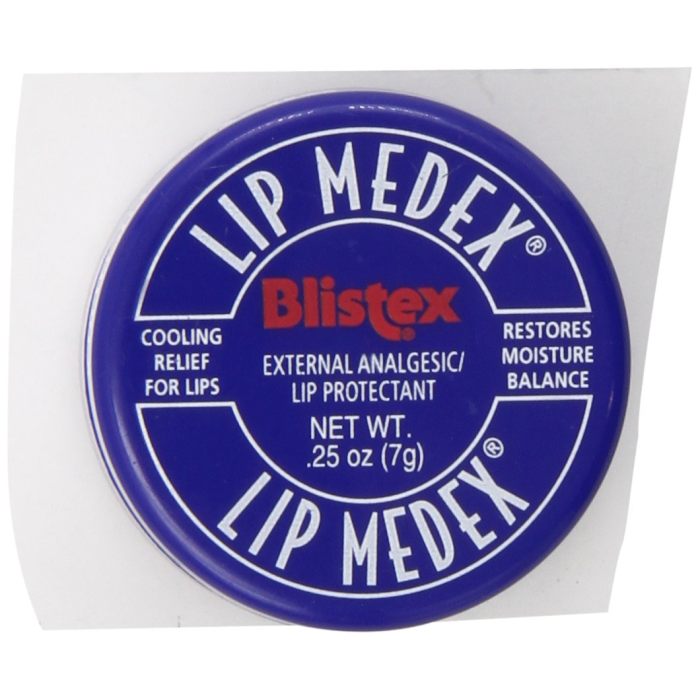 Blistex Lip Medex Cooling Relief for Sore Lips Restores Moisture Balance - 0.25 Oz