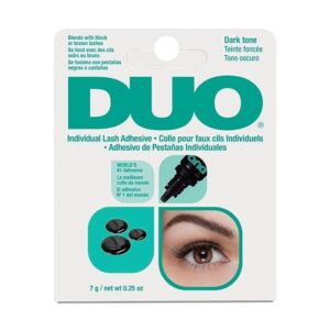 Duo Cluster individual Lash Glue Dark tone - 0.25 Oz