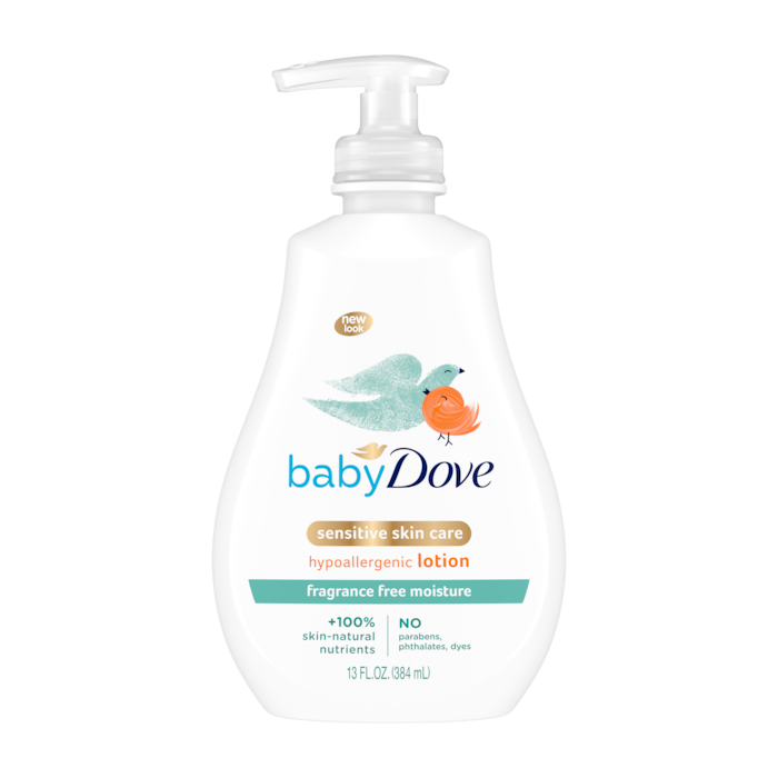 Baby Dove Fragrance Hypoallergenic Sensitive Skin Care Lotion - 13 Oz