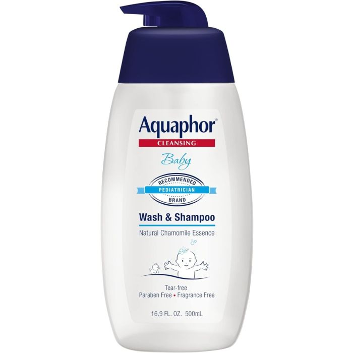 Aquaphor Baby 2-in-1 Wash & Shampoo - 16.9 Oz