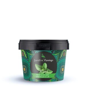 Jardin Flamingo Face Mask Mint