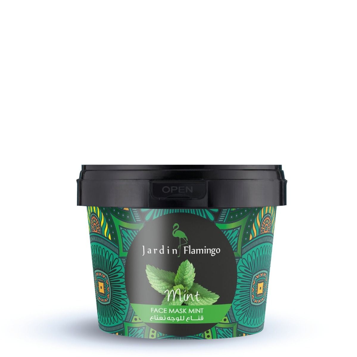 Jardin Flamingo Face Mask Mint
