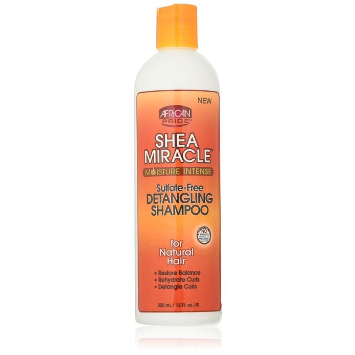 African Pride Shea Moisture Intense Detangling Shampoo - 12 Oz