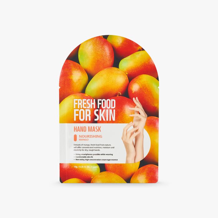 Fresh Food For Skin Hand Mask Nourishing Mango - 0.35 Oz