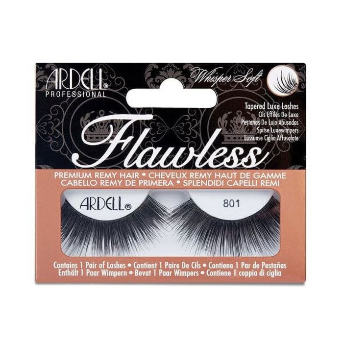 Ardell Professional Eye Lashes- Flawless - 801 Black