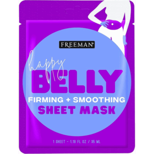 Freeman Happy Belly Firming + Smoothing Sheet Mask - 1.18 Oz