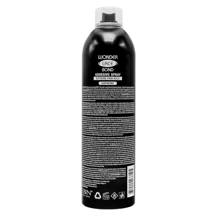 EBIN WONDER LACE BOND WIG ADHESIVE SPRAY - SUPREME 6.08 Oz