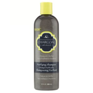 Hask Charcoal Purifying Shampoo with Citrus Oil - 12 Oz