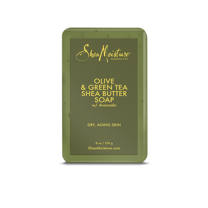 SheaMoisture Shea Butter Soap Olive Oil and Green Tea Extract - 8 Oz