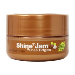 Ampro Shine-n-Jam -Shea Edges Hair Styling Gel - 2.25 Oz