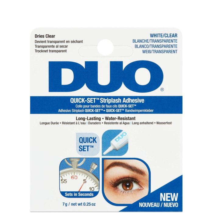 Duo strip lash adhesive White/clear - 0.25 Oz