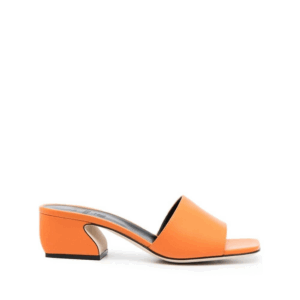 Sergio Rossi Nappa Soft-Flash Orange cuoio Ricoper