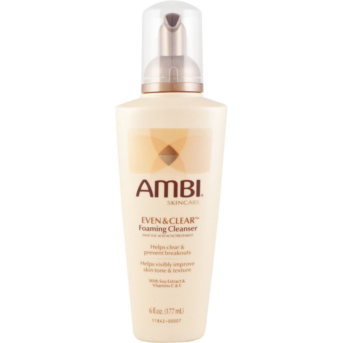 AMBI Even & Clear Foaming Cleanser - 6 Oz