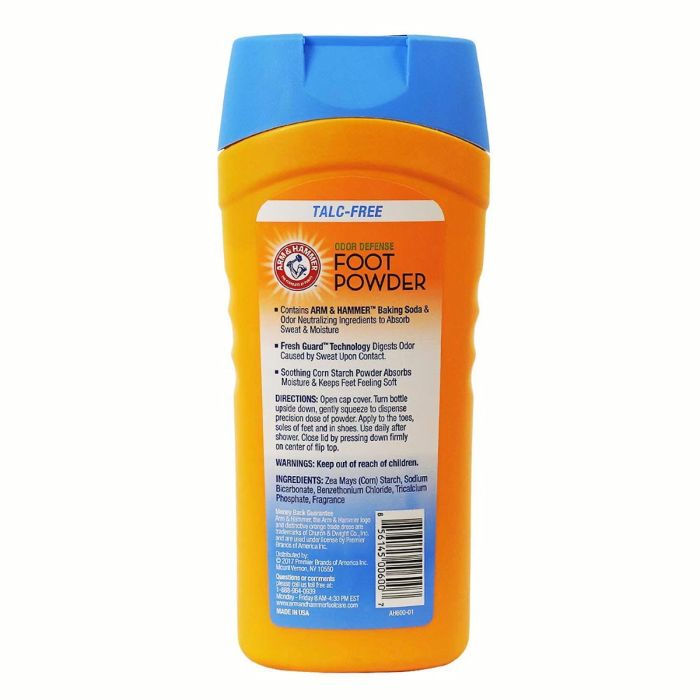 Arm & Hammer Odor Control Foot Powder - 7 Oz - Image 2