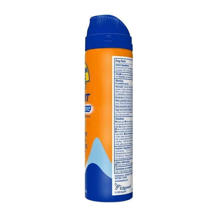 Banana Boat Sport CoolZone Clear Sunscreen Spray, SPF 30 - 1.8 Oz - Image 3