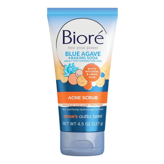 Biore Blue Agave + Baking Soda Balancing Pore Cleanser - 4.5 Oz