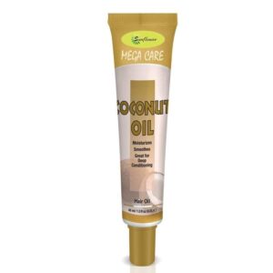 Sunflower Difeel Mega Care Hair Oil, Coconut Oil - 1.5 Oz